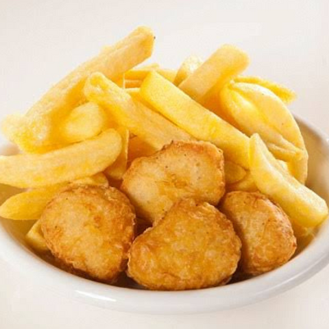 Kids Chicken Nuggets & Chips Dinner